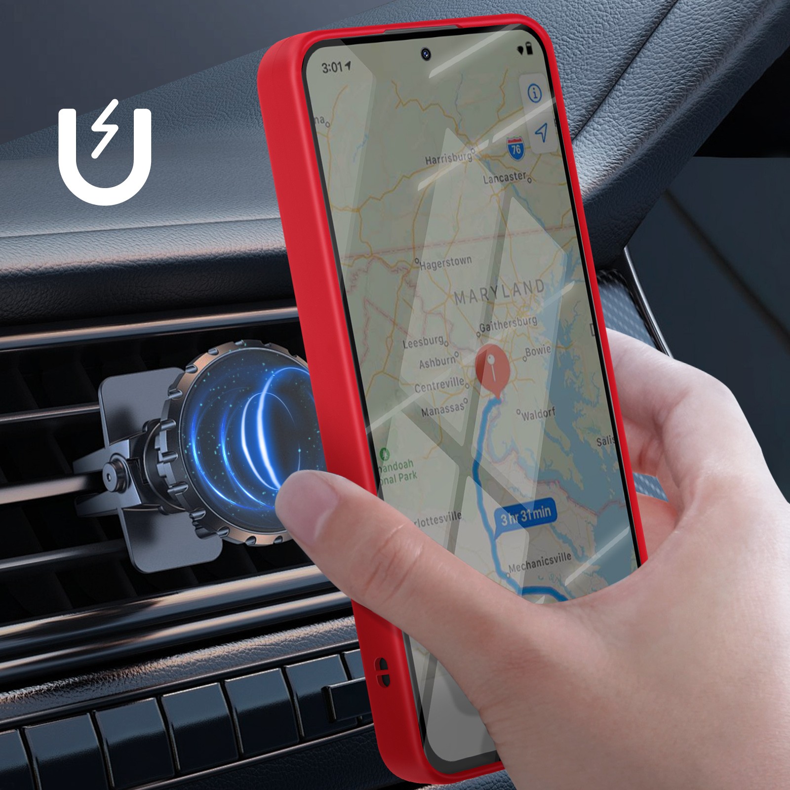 Coque Xiaomi Note 14 4G Antichoc avec Support Vidéo Métal