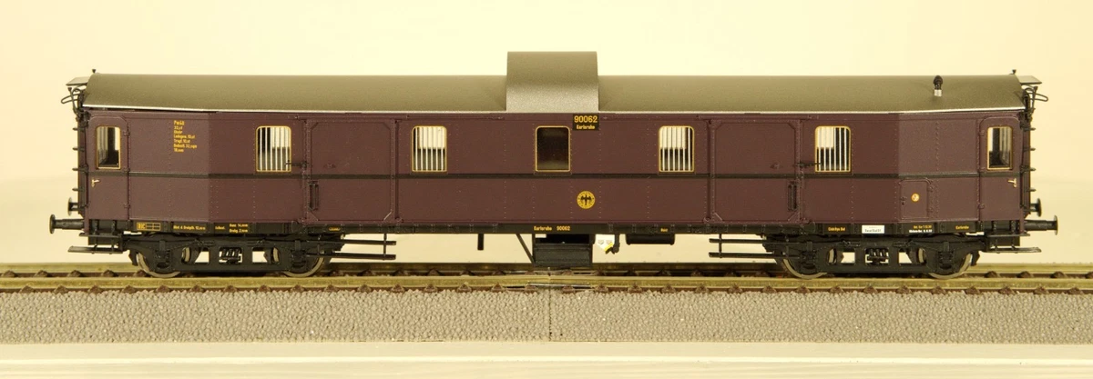 BRAWA 45410 DC H0 Packwagen Rheingold Pw4ü DRG W-Nr.: 90062 Karlsruhe