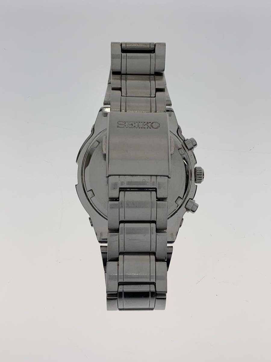 Seiko Quartz Watch/Analog/Stainless Steel/Blu/Slv/7T62-0Fy0