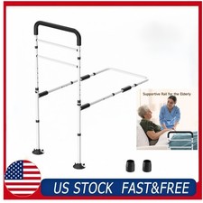 Adjustable Bed Safety Rail Assist Handle for Adults and Seniors Fall Prevention