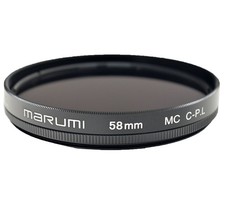 MARUMI PL Filter 58mm MC C-PL 58mm Contrast Increase Reflection Removal