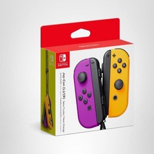Nintendo Switch Neon Purple Joy-Con with Wrist Strap for sale