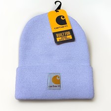 Carhartt Infant Toddler Beanie Frosted Lilac Purple Knit Kids Winter Hat NWT