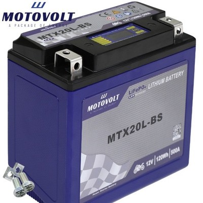 Batterie für Arctic Cat Alterra 450 Automatik 4WD 18 motoVolt Lithium YTX20L-BS