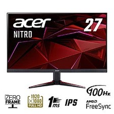 Acer NITRO VG270Ebmiix 27in IPS Gaming Monitor, DisplayPort, HDMI