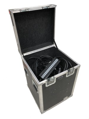 Pro Co SMA2404FBX-SPL 24-Channel 24x4 200'' Stage Snake w/ Road Case