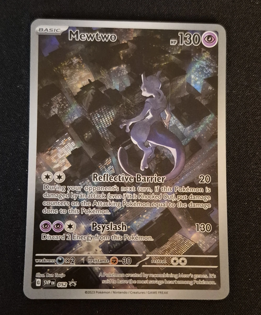 Mewtwo 052 Sv: Scarlet & Violet Promo Cards for sale | eBay