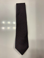 Vintage NWT Brooks Brothers Makers Men’s Tie Silk Gray/Red Made in USA 3.75” 57”