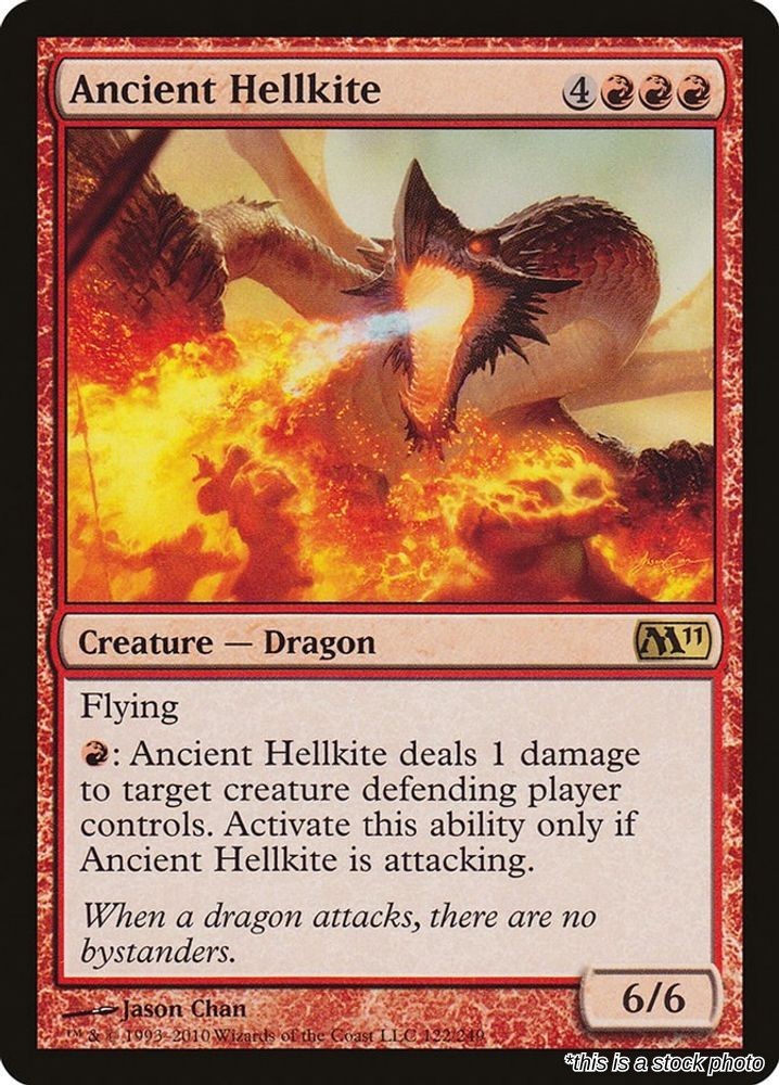 Ancient Hellkite [M11 - 122] Rare NM