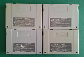 Nintendo Super Famicom Rockman 7 X X2 X3 Mega man set Japan SFC USED Retro