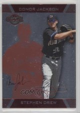 2007 Topps Co-Signers Silver Red 112/199 Stephen Drew Conor Jackson #36 1o3