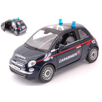 Fiat Nuova 500 2007 Carabinieri 1:24 New Ray Forze Dell'ordine -D- Neues Modell