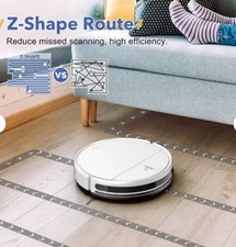 MAMNV BR151 Robot Vacuum and Mop Combo, APP Remote,White 7
