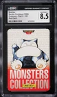 1996 Pokemon Japanese Bandai Carddass Vending Part 2 Red Snorlax #143 CGC 8.5 NM