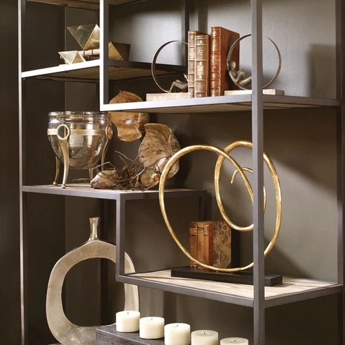 Lounging Reader - 9.75 inch Bookend (Set of 2) Accessories Uttermost 19596 - Picture 4 of 7