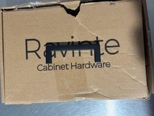 RAVINTE Solid 3in CTC Square Cabinet Door Handles Pulls Matte Black 30pc **READ*