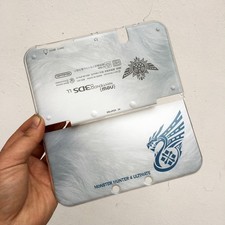 Monster Hunter 4 Ultimate Brushed Silver Housing case Shell for Nintendo series