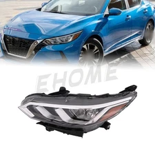 For 2020 21 2022 Nissan Sentra S/SV Headlight Halogen Left Driver Side
