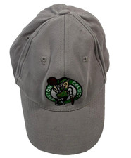 Boston Celtics Nba Grey Fan Favorite Adjustable Baseball Unisex Cap Osfa