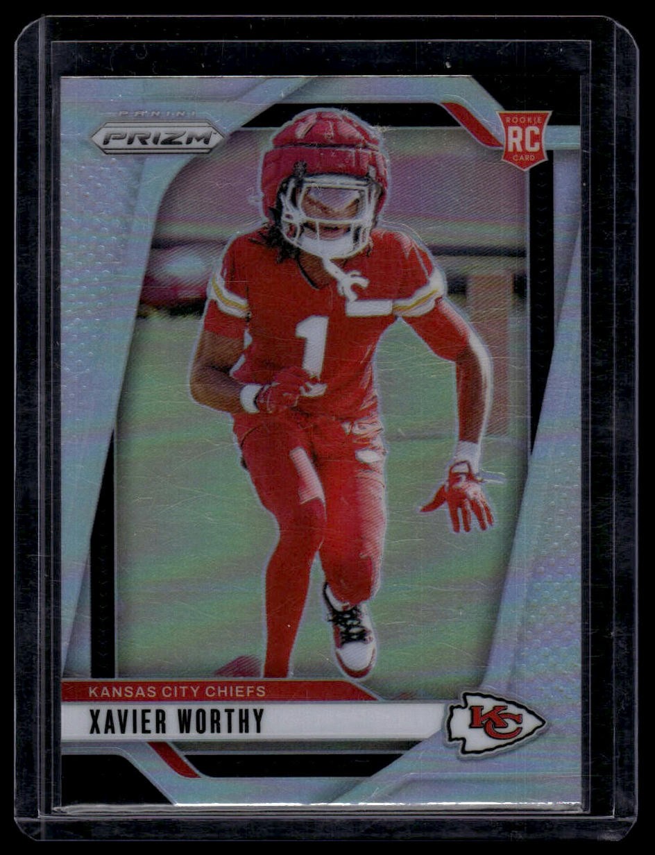 2024 Panini Prizm #399 Xavier Worthy Silver