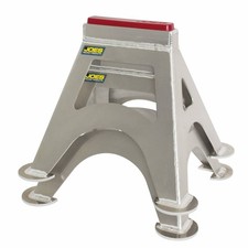 Joes Racing Products Jack Stands Pair 14 In Tall Aluminum With Urethane Pads
