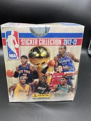 2012-13 NBA Panini Sticker Collection Sealed Box