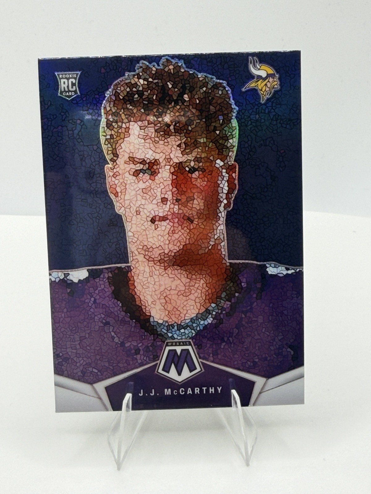 JJ McCarthy Panini Mosaic Micro Mosaic #MMJJM Base