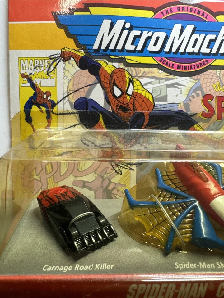 Micro Machines Spider-Man Collection #1 The Amazing Spider-Man Miniatures 1993 Foto 4 de 4