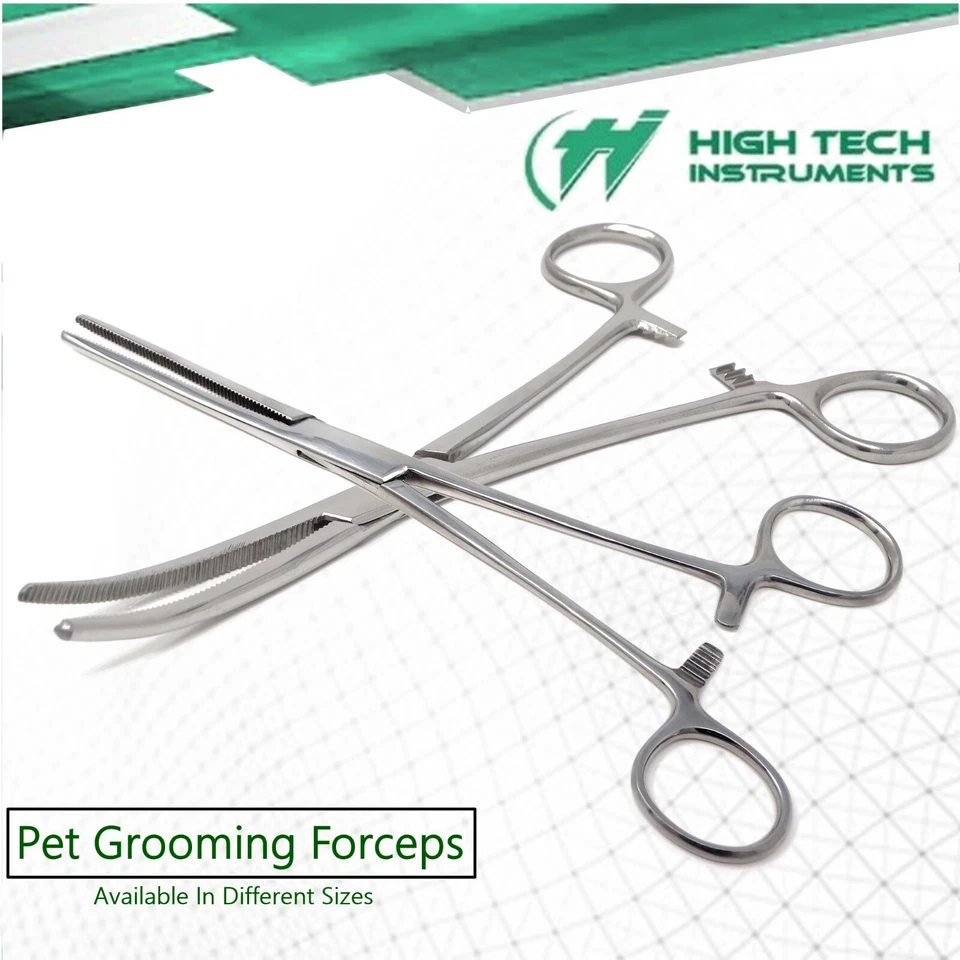 HTI BRAND Pet Grooming Dog Cat Hemostat Groomer Hair Puller Ears