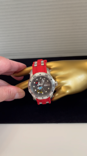 Invicta Disney Limited Edition Minnie Mouse Red Watch Band Watch New Battery! - Video 1 of 1