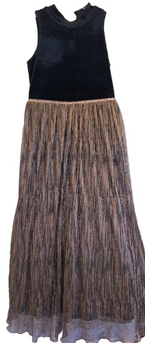 Speechless Size 14 Girls Velvet/chiffon Shimmer Long Dress. - Picture 5 of 9