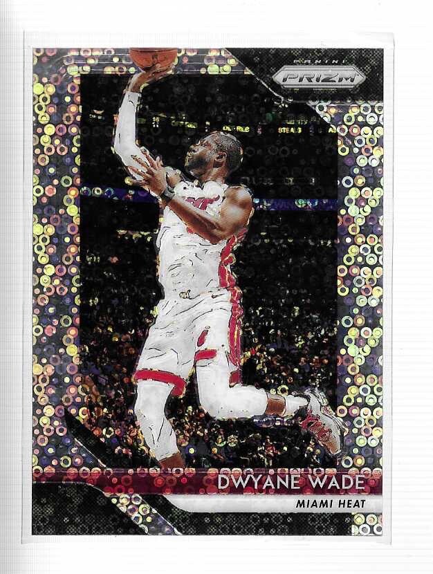 DWAYNE WADE 2018-19 PANINI PRIZM FAST BREAK PRIZM CARD #206