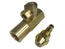 Delavan 30609-11 1.00 GPH Waste Oil Nozzle With EN4068 Brass Adapter