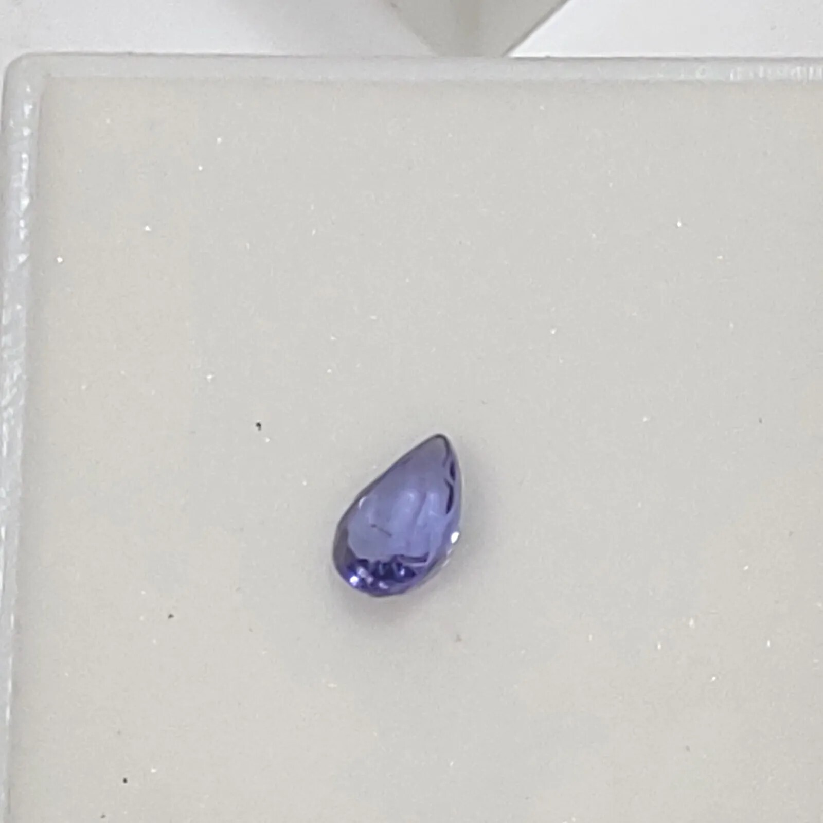 Tanzanite Pear Shape Faceted Loose Gemstone .90 Ct Purple 7 x 5 mm JTV