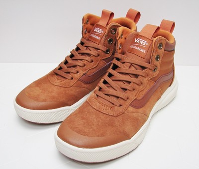vans ultrarange hi mte glazed ginger mens shoes