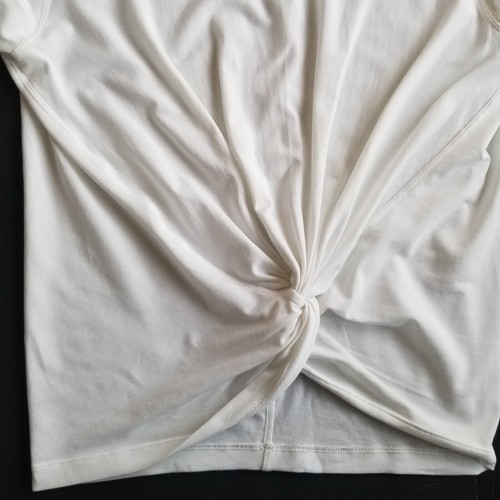 Lululemon Crescent Tee Shirt White Size 2 T Short Sleeve Top - Picture 4 of 8