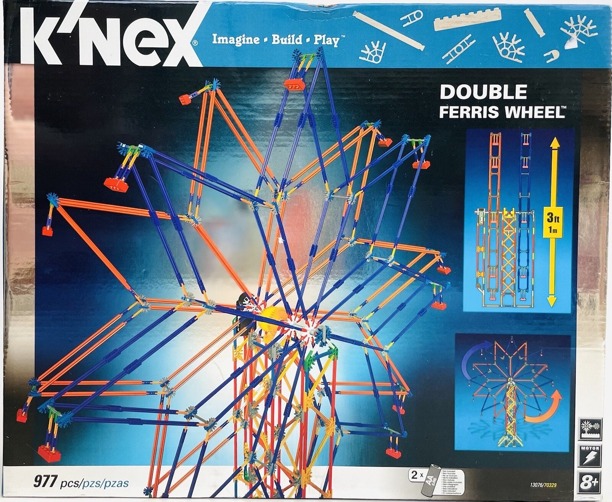 K'nex Double Ferris Wheel and Motor 13076 / 70329 | eBay