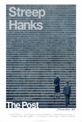 The Post - original DS movie poster 27x40 - Hanks , Spielberg