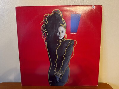 JANET JACKSON ''Control'' classic R&B Pop lp on A&M 1986 w/inner sleeve
