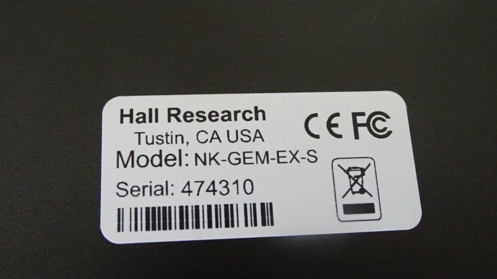 Hall Research GEM-EX-S & GEM-EX-R Extender (Sender & Receiver)