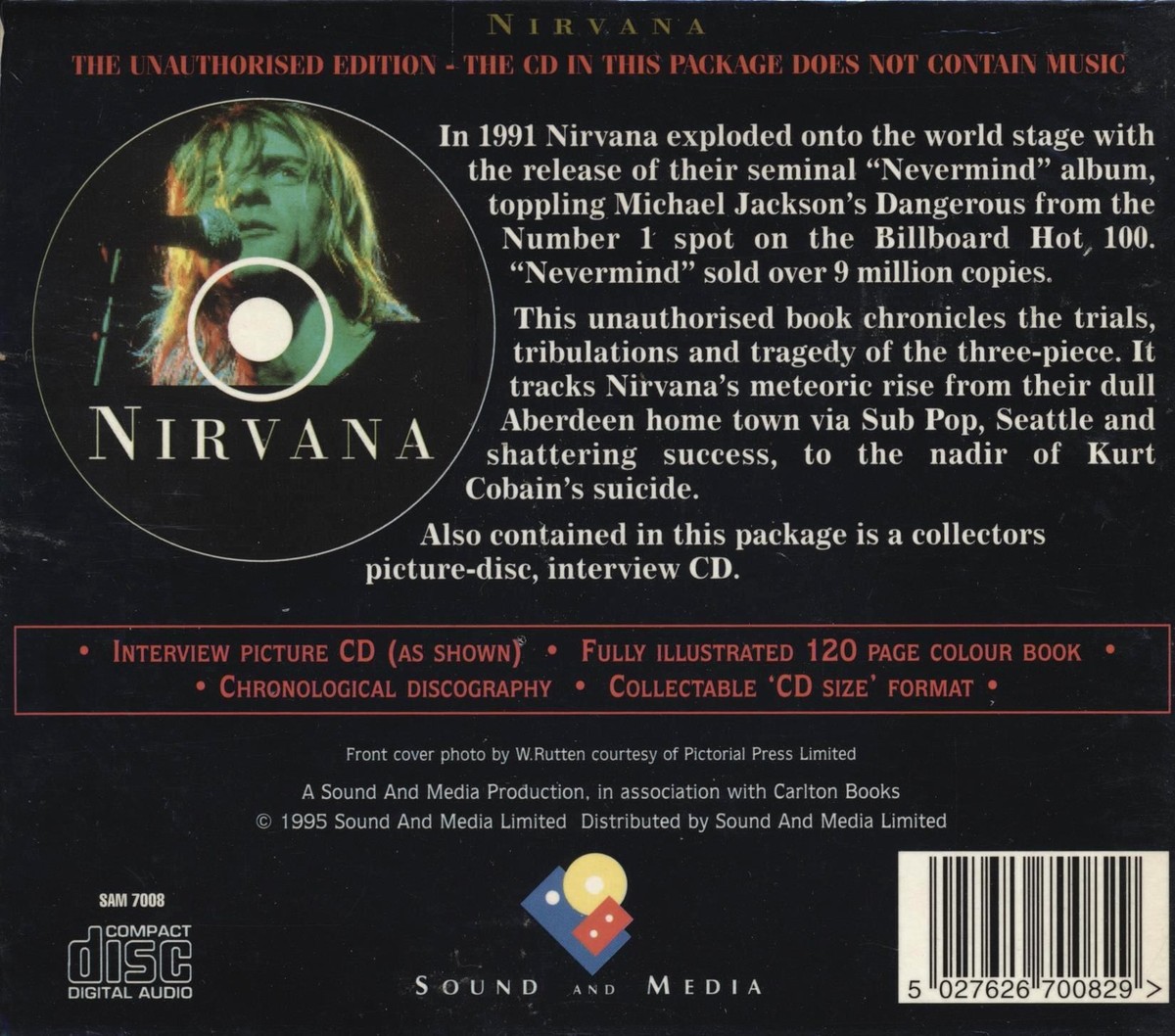 邦楽 Nirvana Limited Edition Interview Disc 邦楽 Nirvana Limited Edition Interview Disc Nirvana