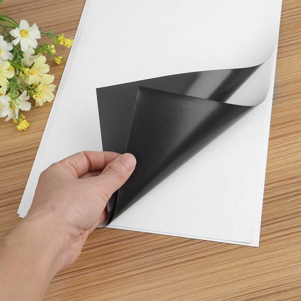24 Printable Magnetic Sheets Matte Photo Paper for Inkjet Printer 8.5x11 12 Mil 