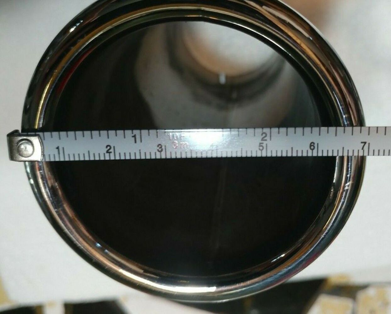 LATE ROLLS ROYCE SILVER SPUR BENTLEY TURBO CORNICHE EXHAUST TIP UE74284