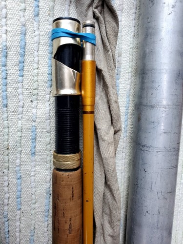 Vtg Garcia Conolon 2405B 8'6" 2pc Dry Fly Rod W/ Aluminum Tube & Sock Near Mint - Picture 7 of 7