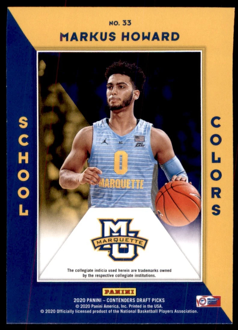 Markus howard marquette jersey 2025