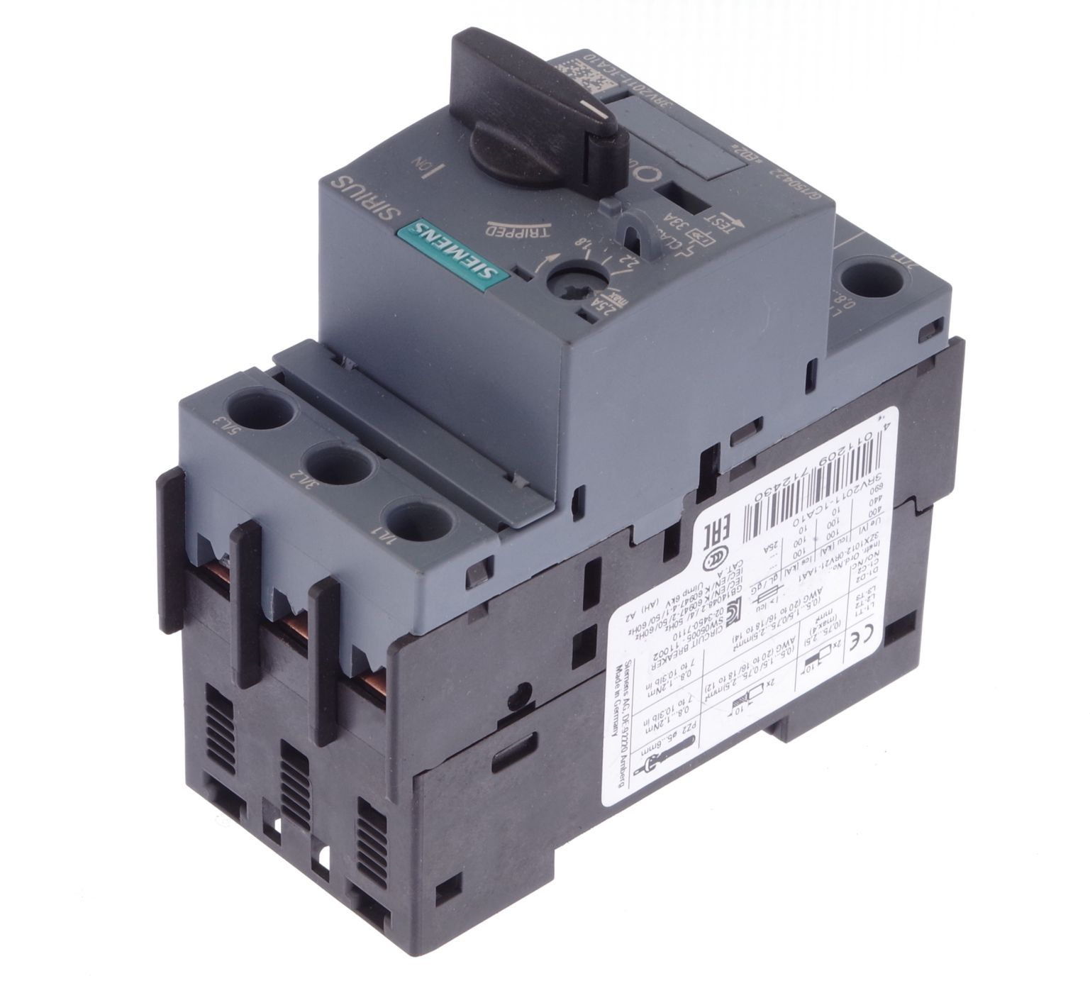 SIEMENS 3RV2011-1CA10 3RV20111CA10 ! NEW ! | eBay