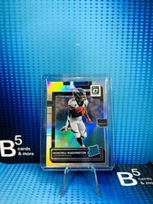 2022 Donruss Optic MONTRELL WASHINGTON Rated Rookie Holo Prizm BRONCOS #295