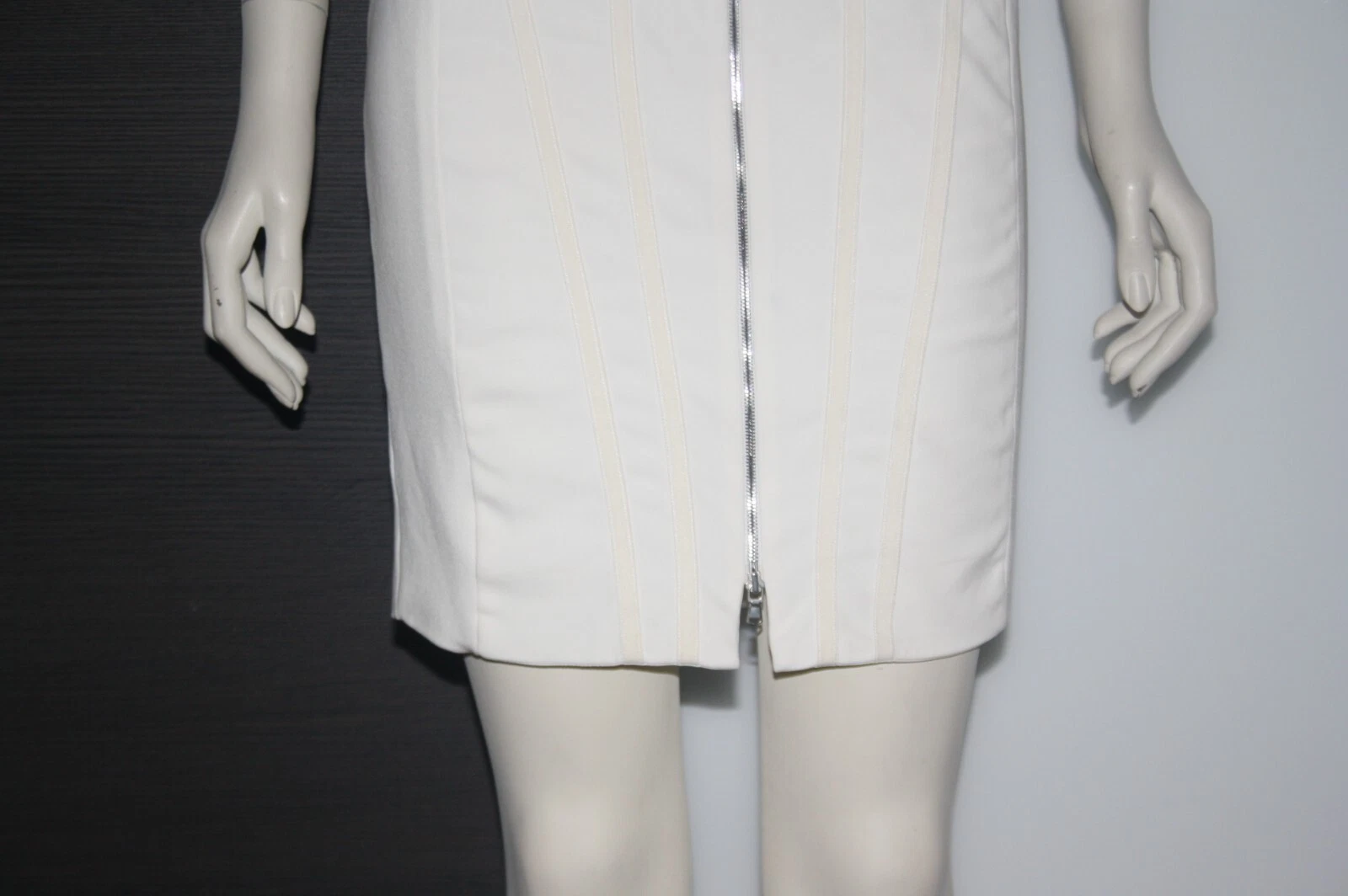 ANTONIO BERARDI abito da sera couture DRESS taglia 36 Off WHITE NP 1100