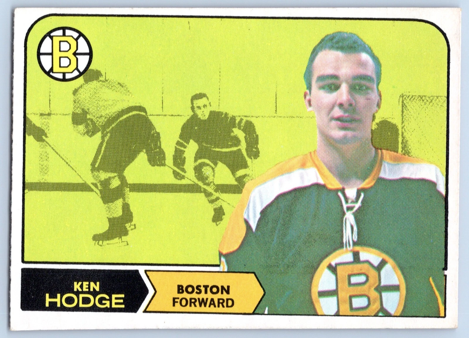 KEN HODGE 1968-69 O-PEE-CHEE 68-69 NO 8 EXMINT+     84991