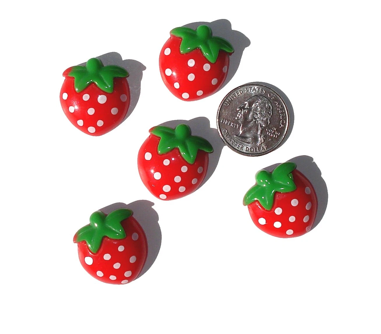 Novelty/Dress-It-Up Shapes Food & Drink Cardmaking & Scrapbooking Buttons